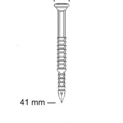 Composite coil nail 41 mm,  3.200 pcs