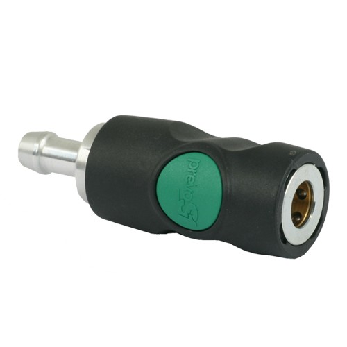 EURO one push safety coupler Hose Stem 08 mm